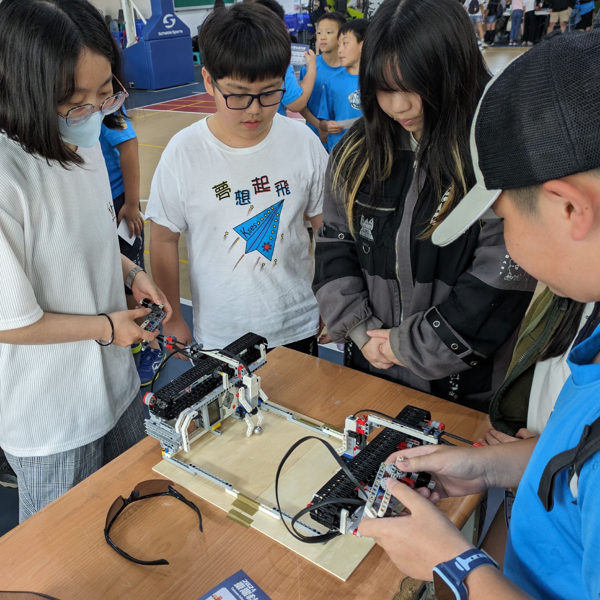 圖 7：體驗樂高足球競賽
